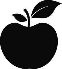 vector illustration of an apple
