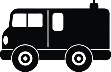 vector illustration of a bus