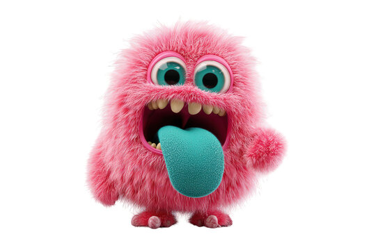 funny monster cartoon