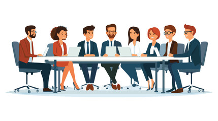 group of business people