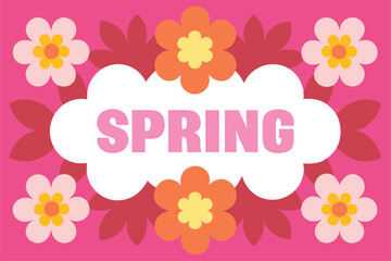 Hand Drawn Spring Invitation Design