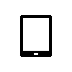 Icon of an E-Reader with Minimal Bezel and Screen