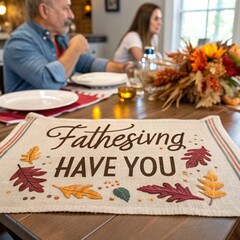 young couple in restaurant