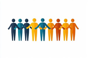 Bold icons and digital art building strong online community support