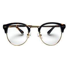 Tortoise shell glasses gold frame stylish eyewear