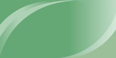 Green background with smooth, flowing curves. The background features a gradient of green, creating a soft, modern texture. Minimal abstract wavy gradient vector background