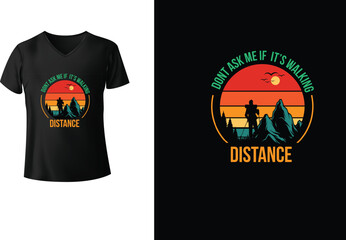 mountain climbing t-shirt