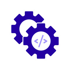 Icon a development, isolated against a clean background.