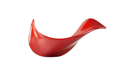 Obraz premium Red Abstract Sculpture