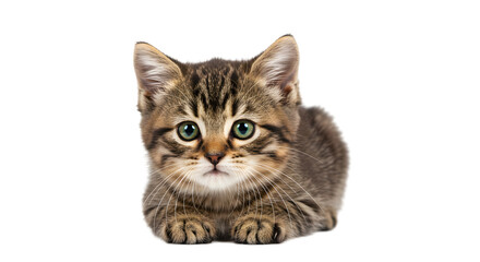 Obraz premium Adorable kitten studio shot