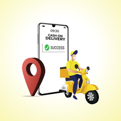 Cash on Delivery social media design.eps