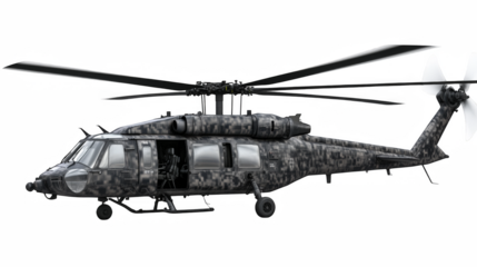 Black Hawk Military Helicopter