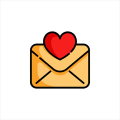 heart with envelope