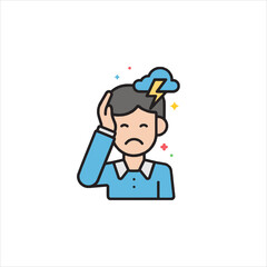 businessman cartoon character