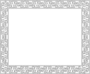 sketch vector illustration silhouette design frame background pattern abstract modern classic vintage