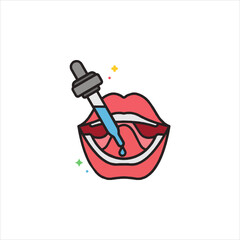 vector illustration of a bottle of wine