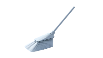 Broom Icon on Transparent Background