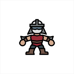 cartoon fireman firefighter