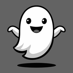 funny cartoon ghost