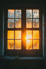 Fototapeta premium window in the wall