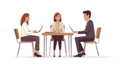 business meeting in the office