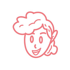 face of a boy