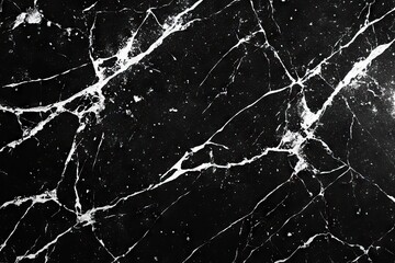 Abstract black and white marble texture