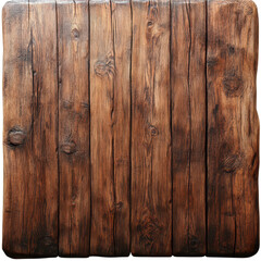 Obraz premium Rustic Wood Planks: A detailed high-angle shot of weathered, textured wooden planks arranged vertically, showcasing the rich colors and natural patterns.