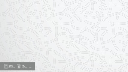 abstract geometric line art pattern on white background