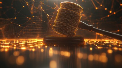 Digital Justice Gavel