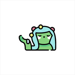 frog on a leaf