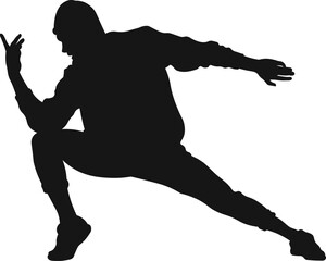 a vector illustration of dance moves for International Dance Day