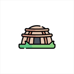 illustration of a cake