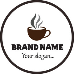 Coffe Brand Icon, Cappuccino Icon