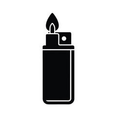Simple Lighter Vector Icon