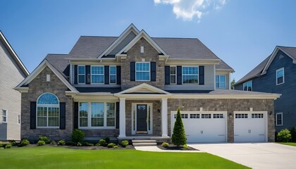 Professional Close-Up Photo of Residential Real Estate Property