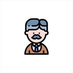 funny cartoon scientist