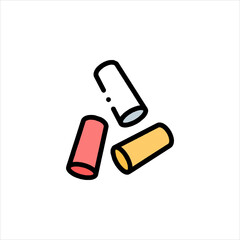 vector illustration of a pill