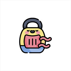 funny cartoon robot