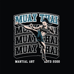 muay thai martial art women