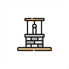 vector illustration of hourglass