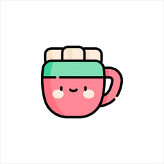 vector illustration of a cartoon character