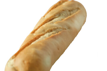 Bread isolated in detail on white background. png
