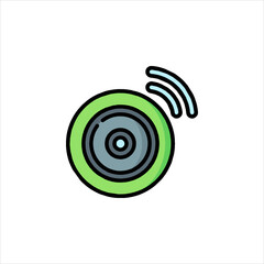eye icon vector illustration