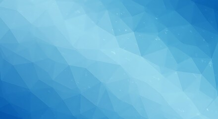 Fototapeta premium Azure Facets AI Generated