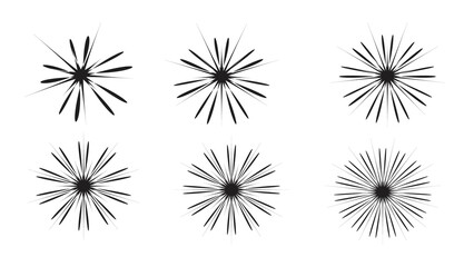 set of abstract vector icons