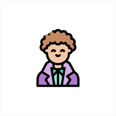 businessman cartoon character