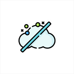 vector illustration of a pencil