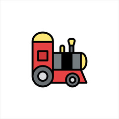 toy truck on a white background