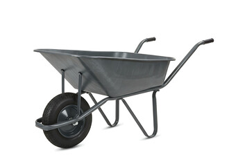 Heavy Duty Wheelbarrow: Steel Wheelbarrow for Gardening and Construction